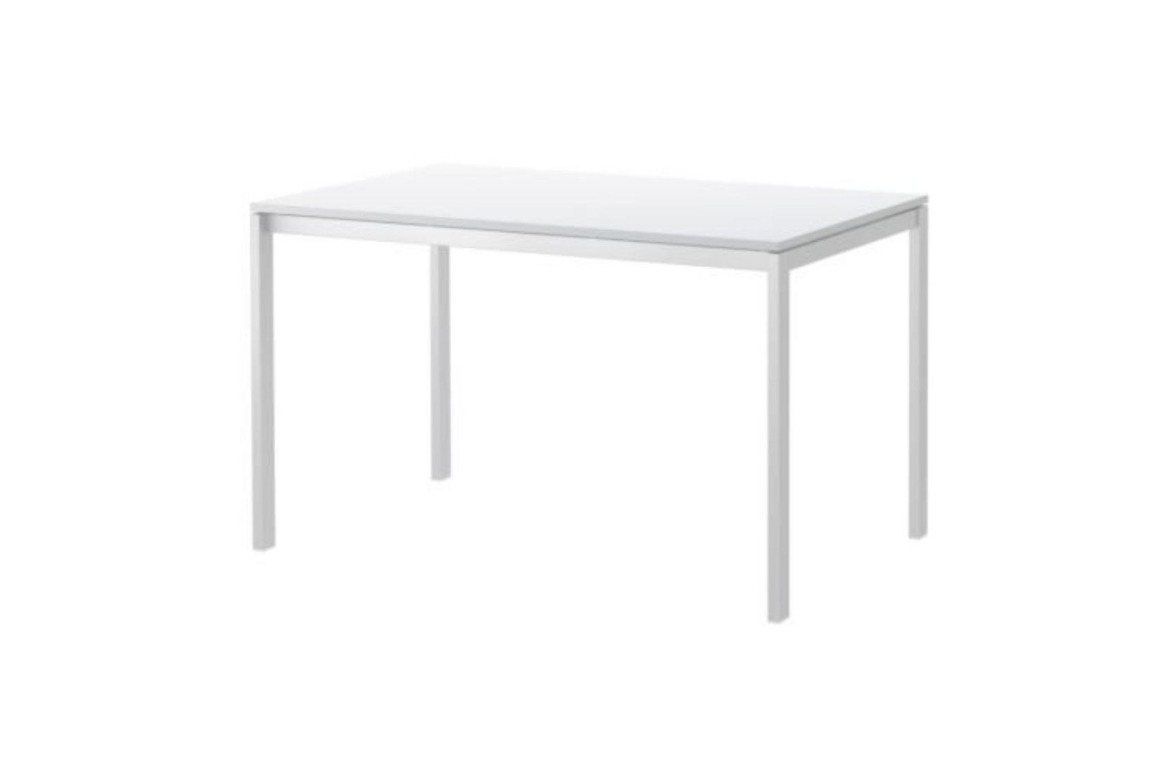 Fehér konferencia asztal 125x75 cm